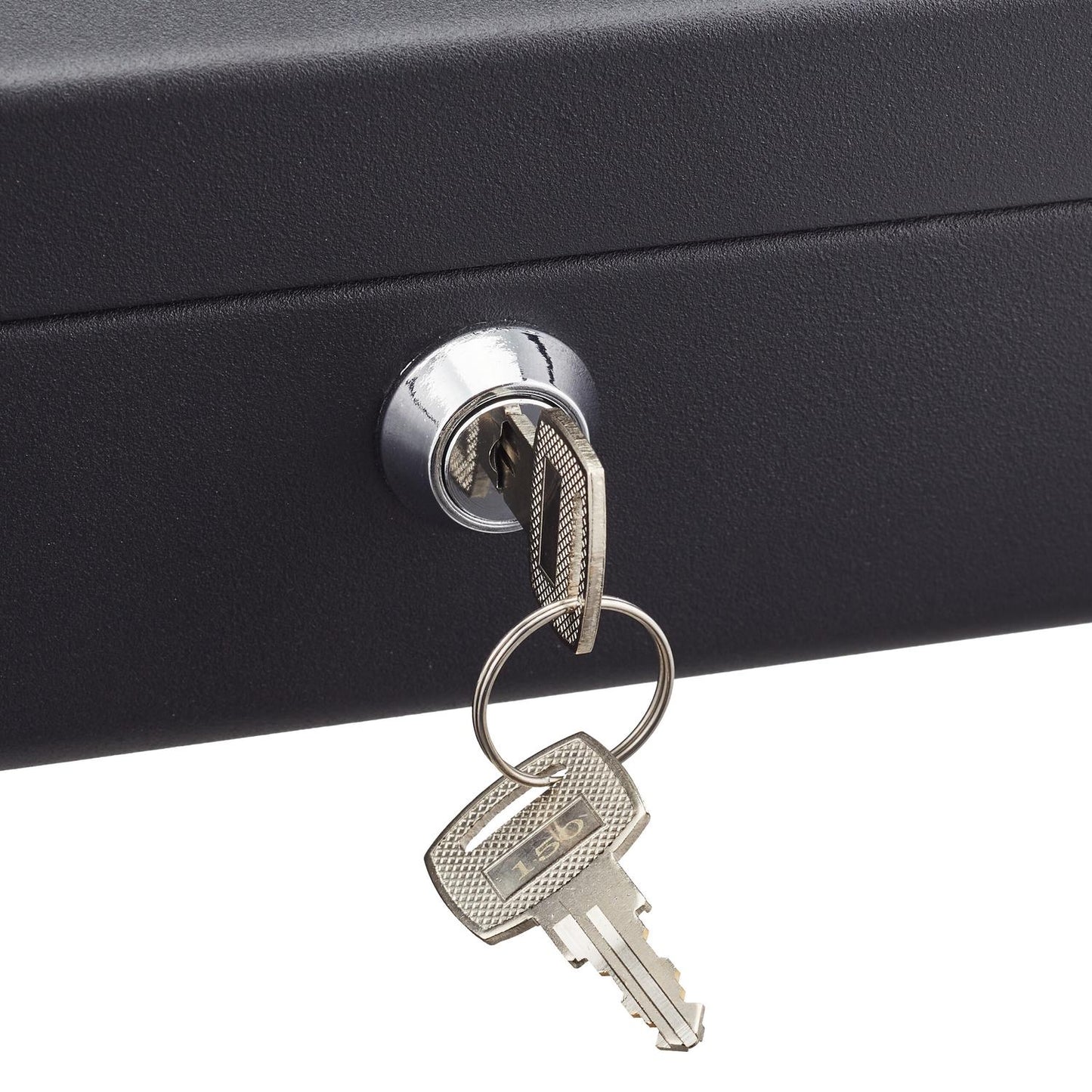 Cash box with 2 keys