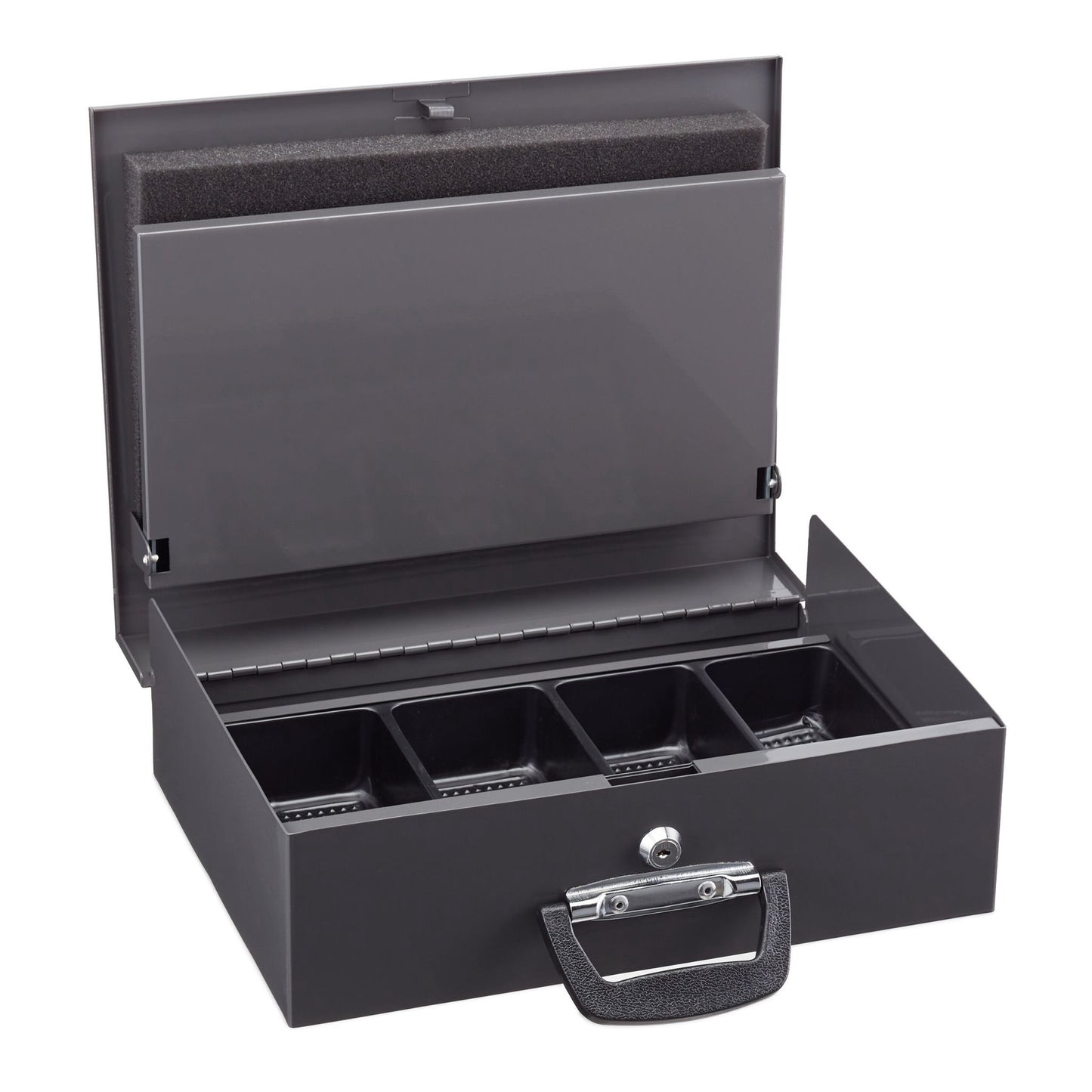 Cash drawer with coin counter