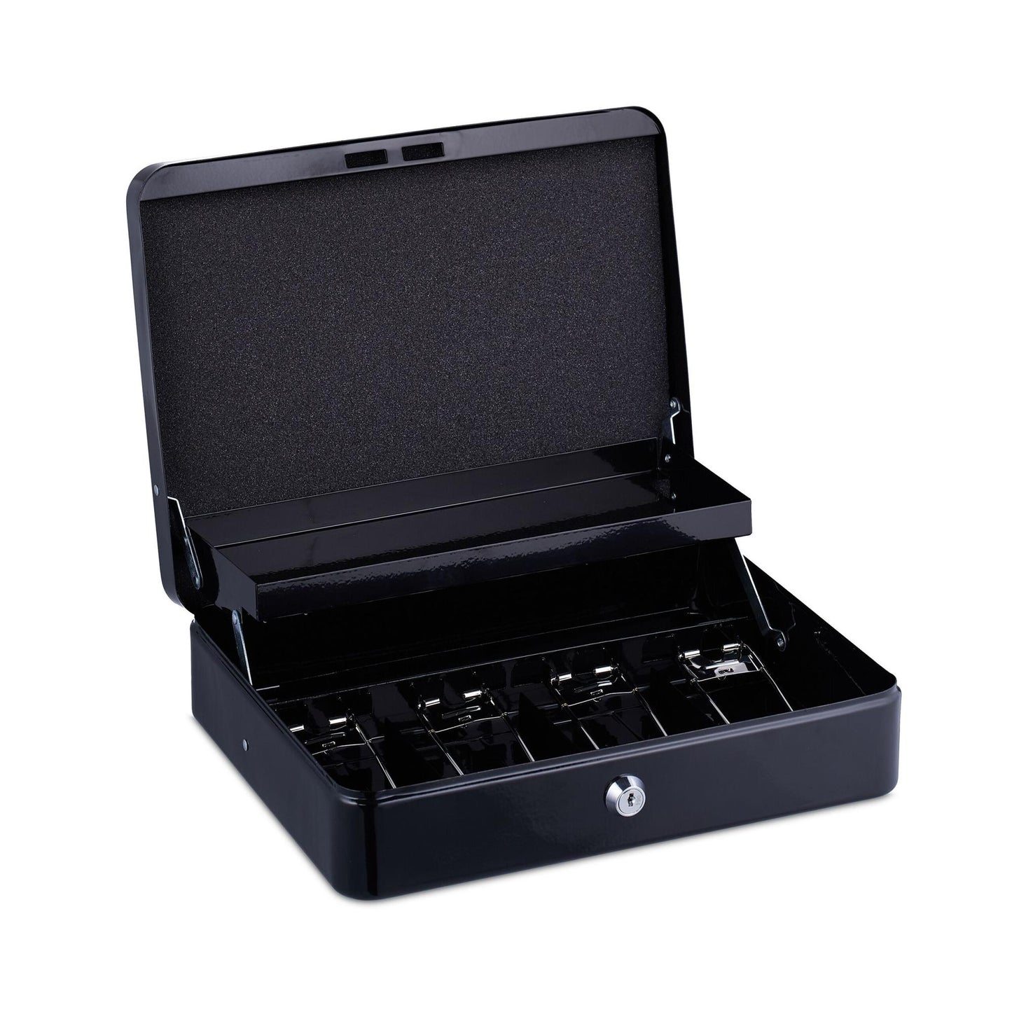 Cash drawer with coin counter