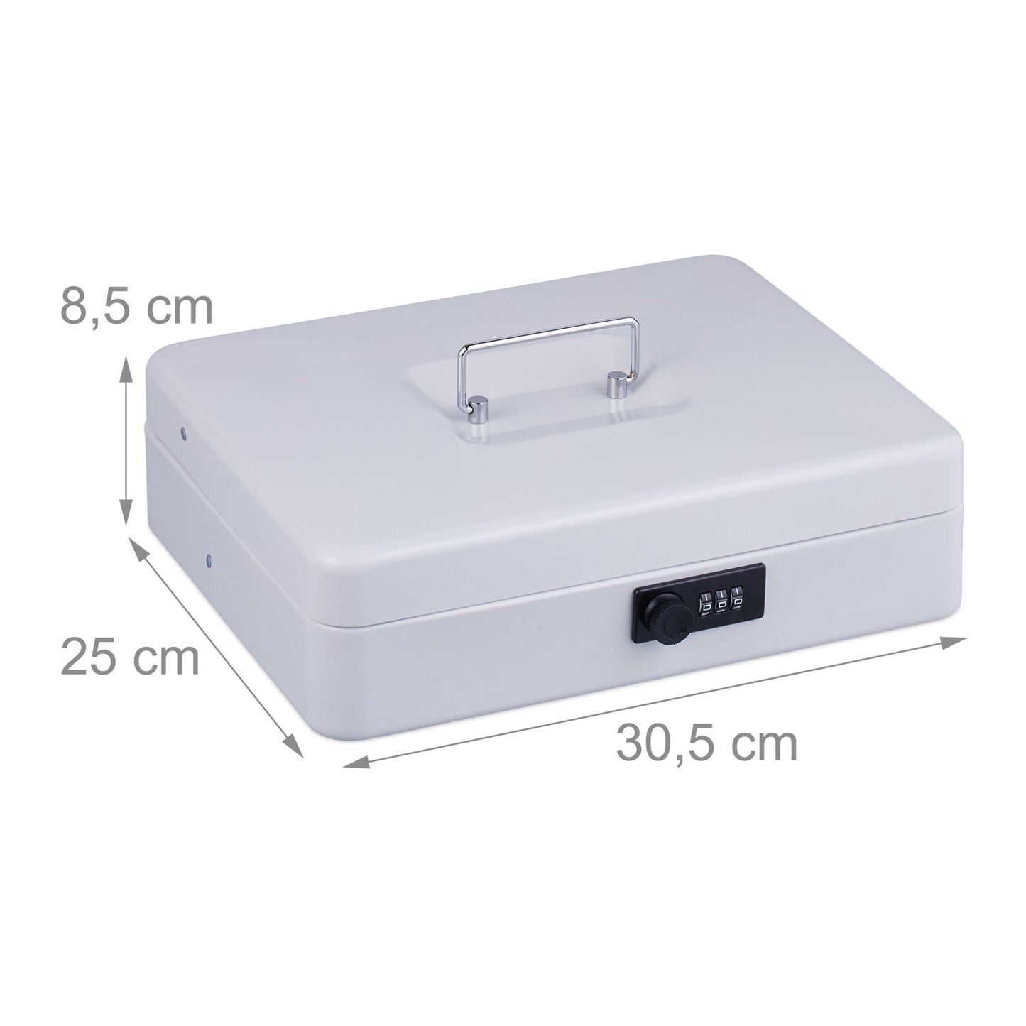 Cash drawer with combination