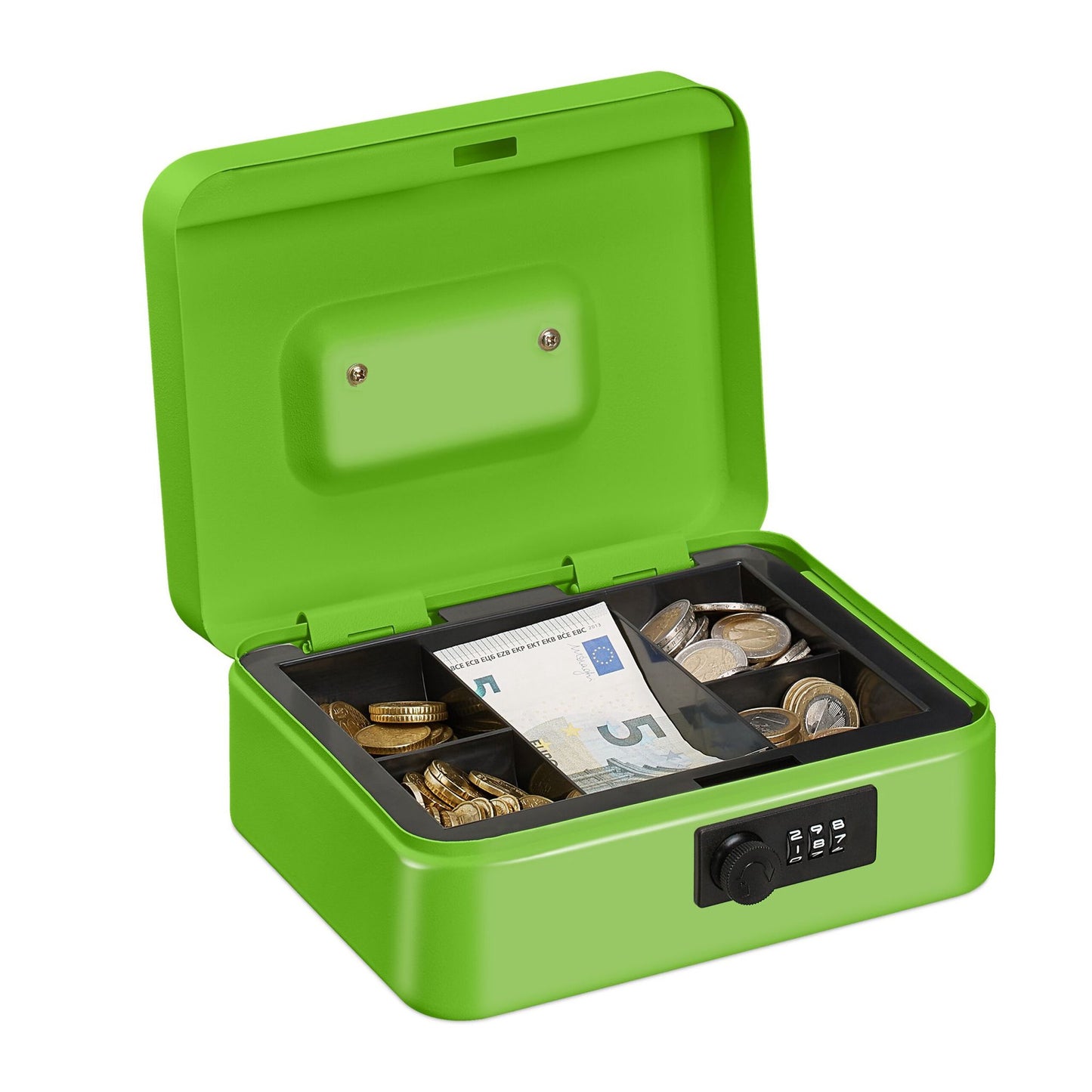 Cash drawer with combination lock
