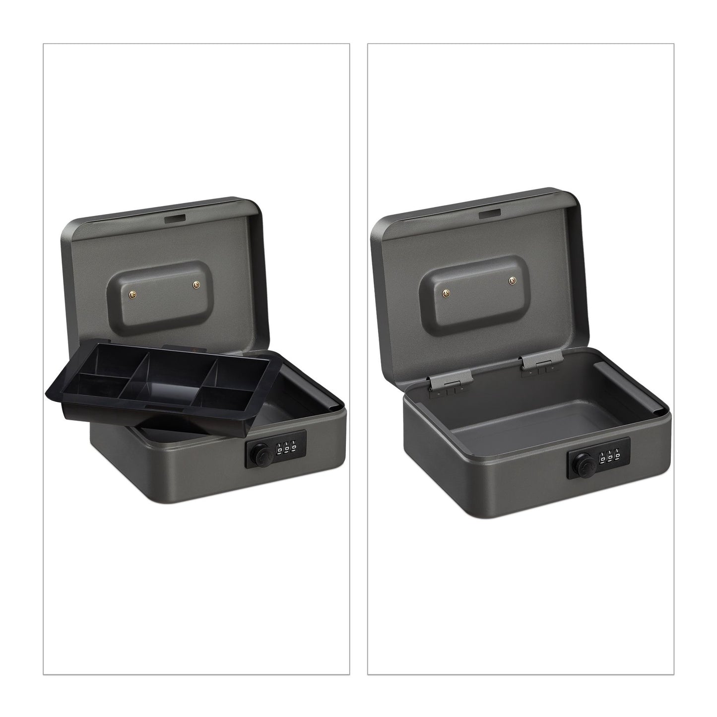 Cash drawer with combination lock