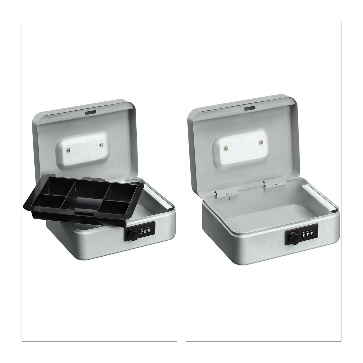 Cash drawer with combination lock