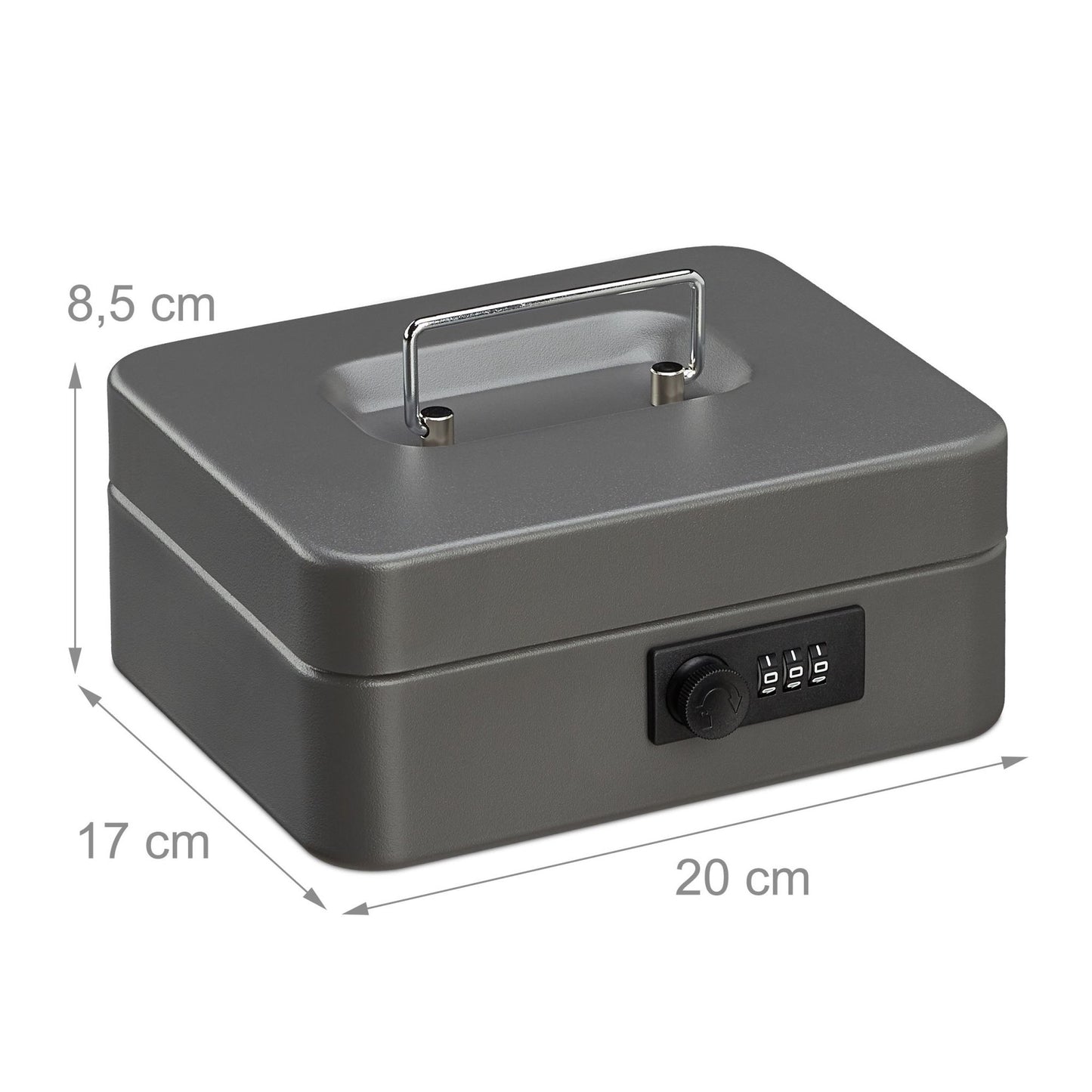 Cash drawer with combination lock