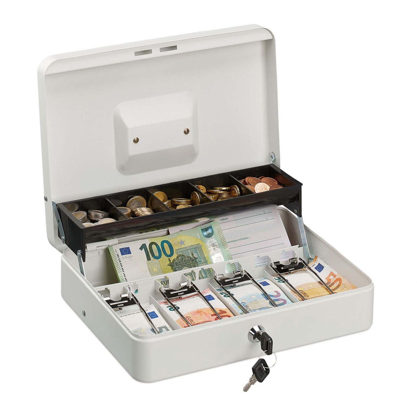 Cash drawer with lock
