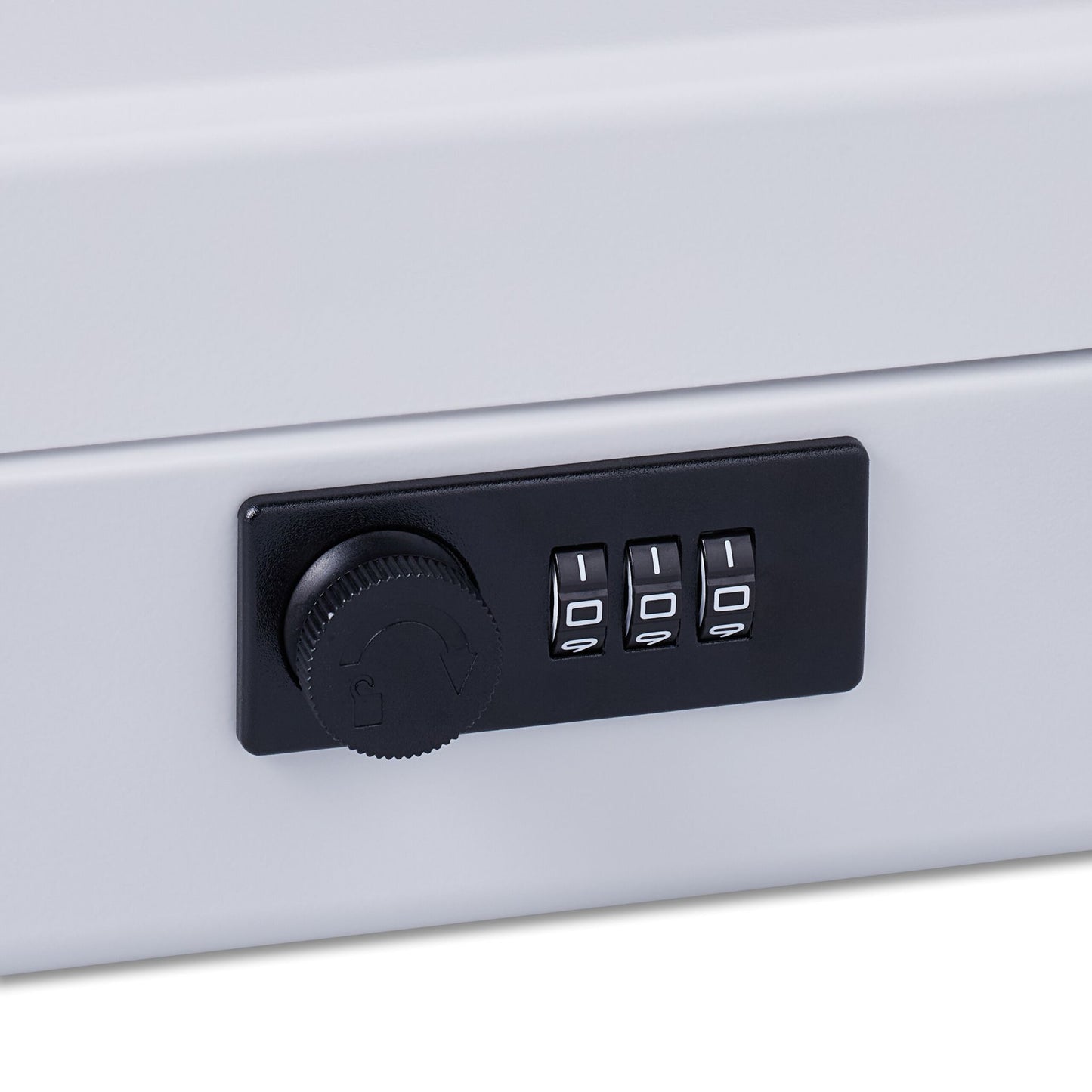 Cash drawer with number combination