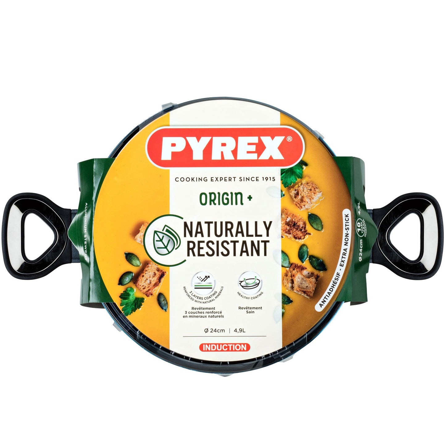 Casserole 4.9L WITH LID ORIGIN+