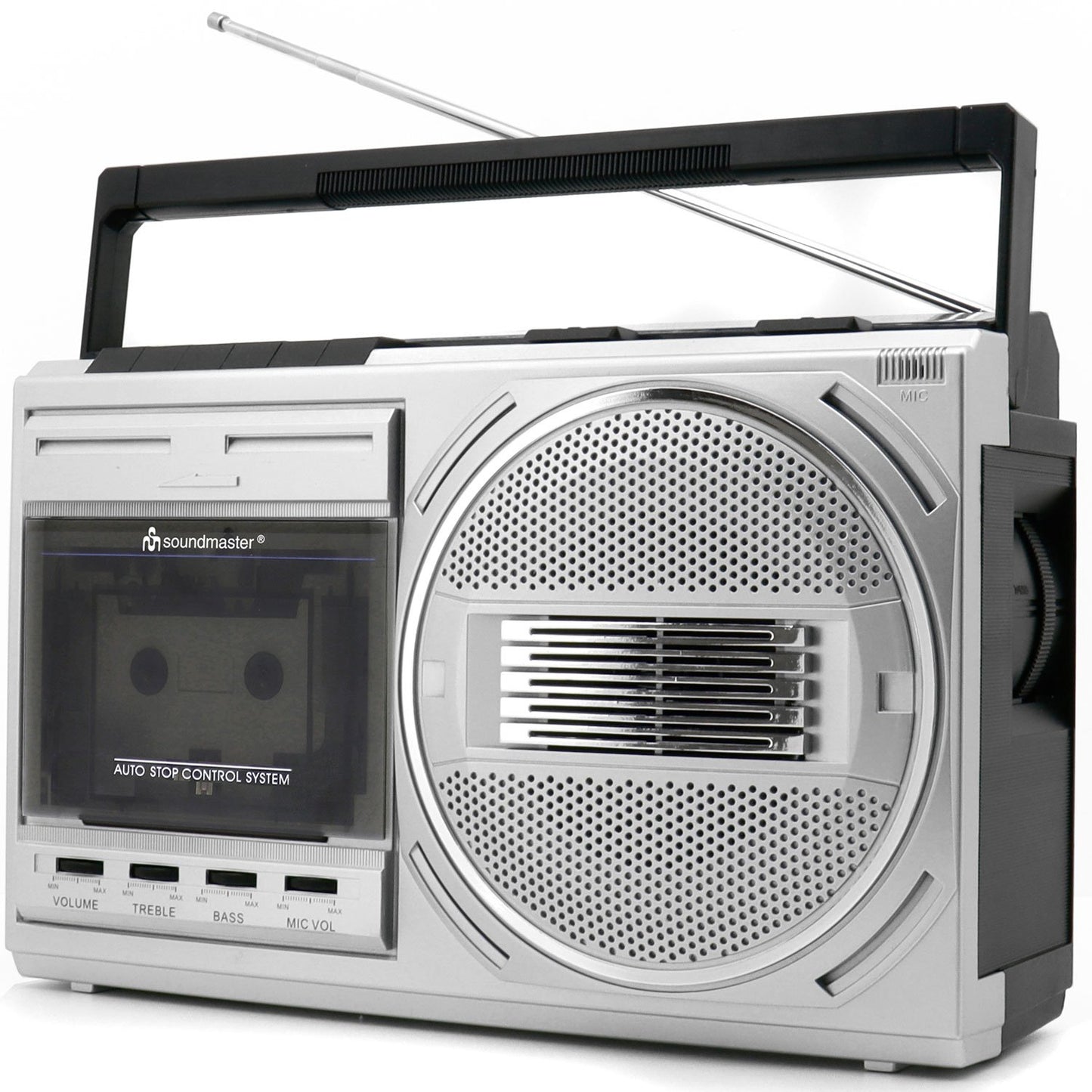 Cassette radio Mono Bluetooth RR20SI Silver