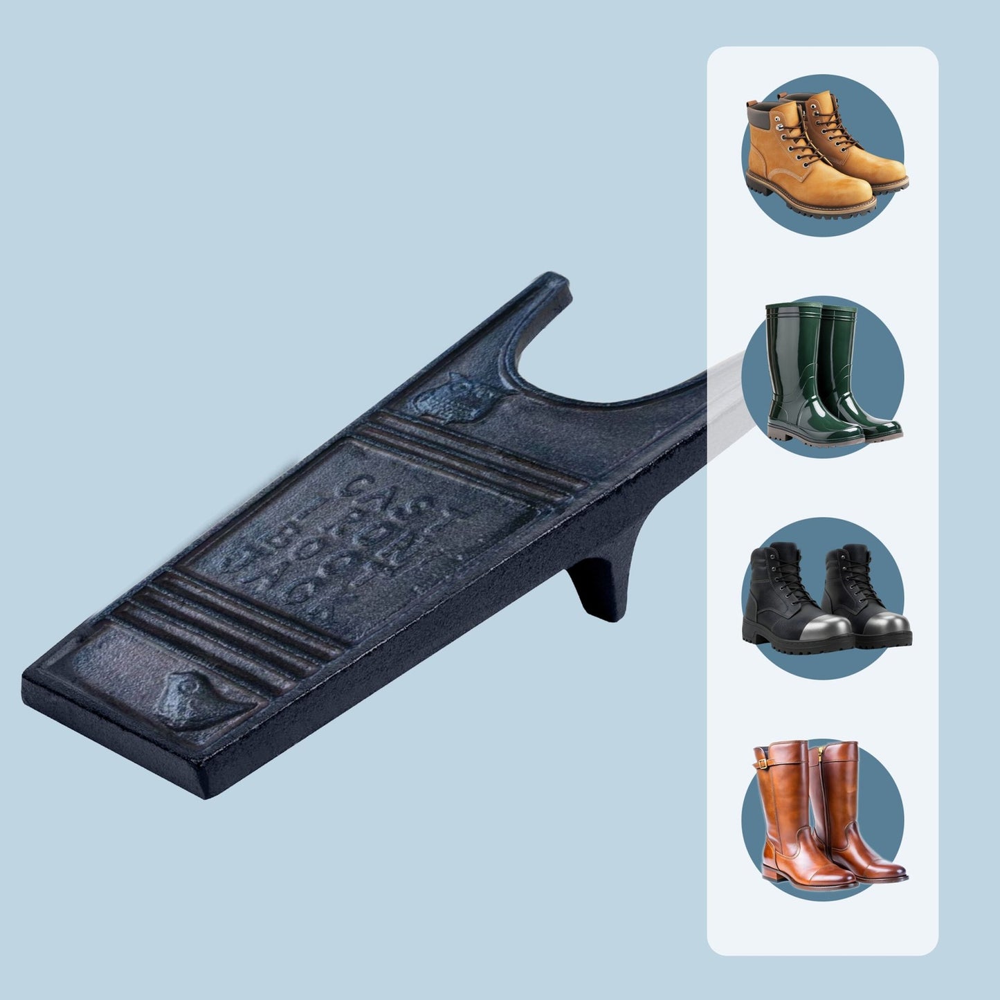 Cast Iron Boot Jack – Easy Shoe Removal Tool