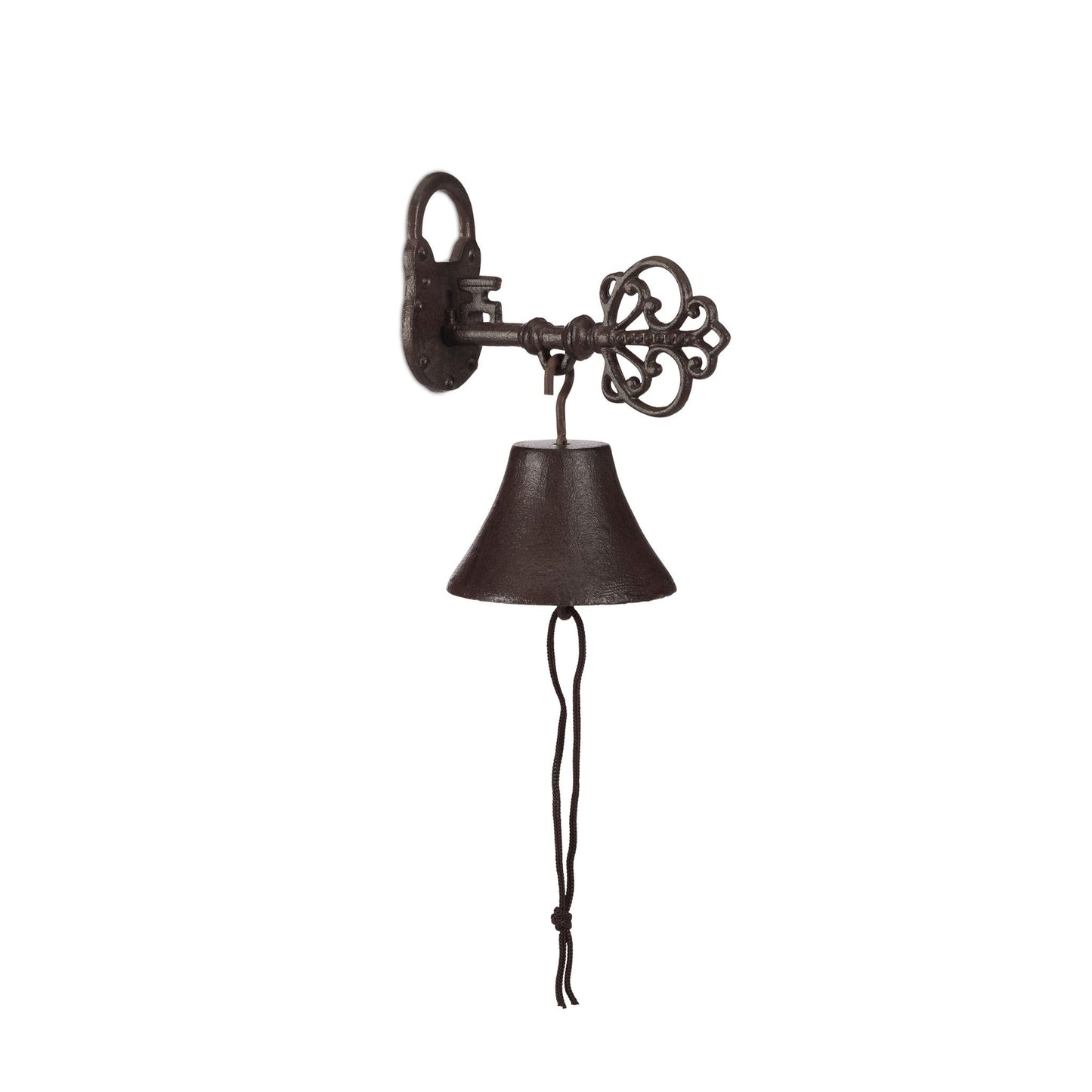 Cast Iron Door Bell Key & Lock