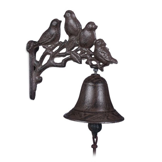 Cast Iron Doorbell with Birds