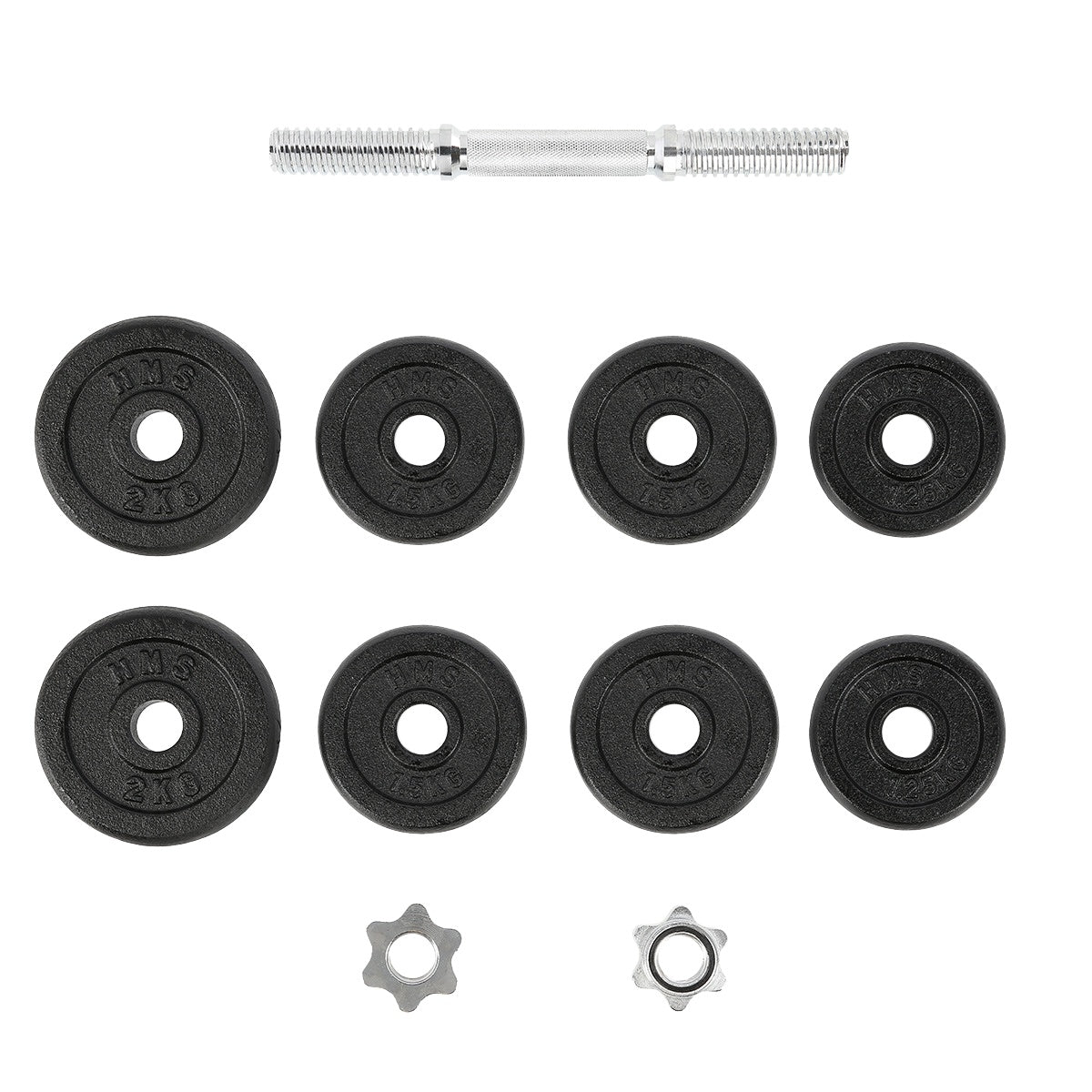 Cast Iron Dumbbell, 15 kg, Strength Training