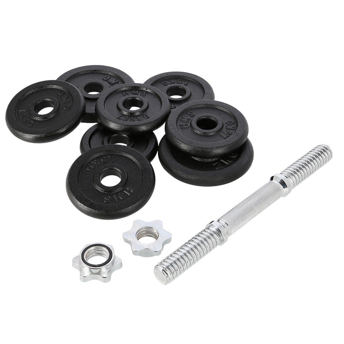 Cast Iron Dumbbell, 15 kg, Strength Training