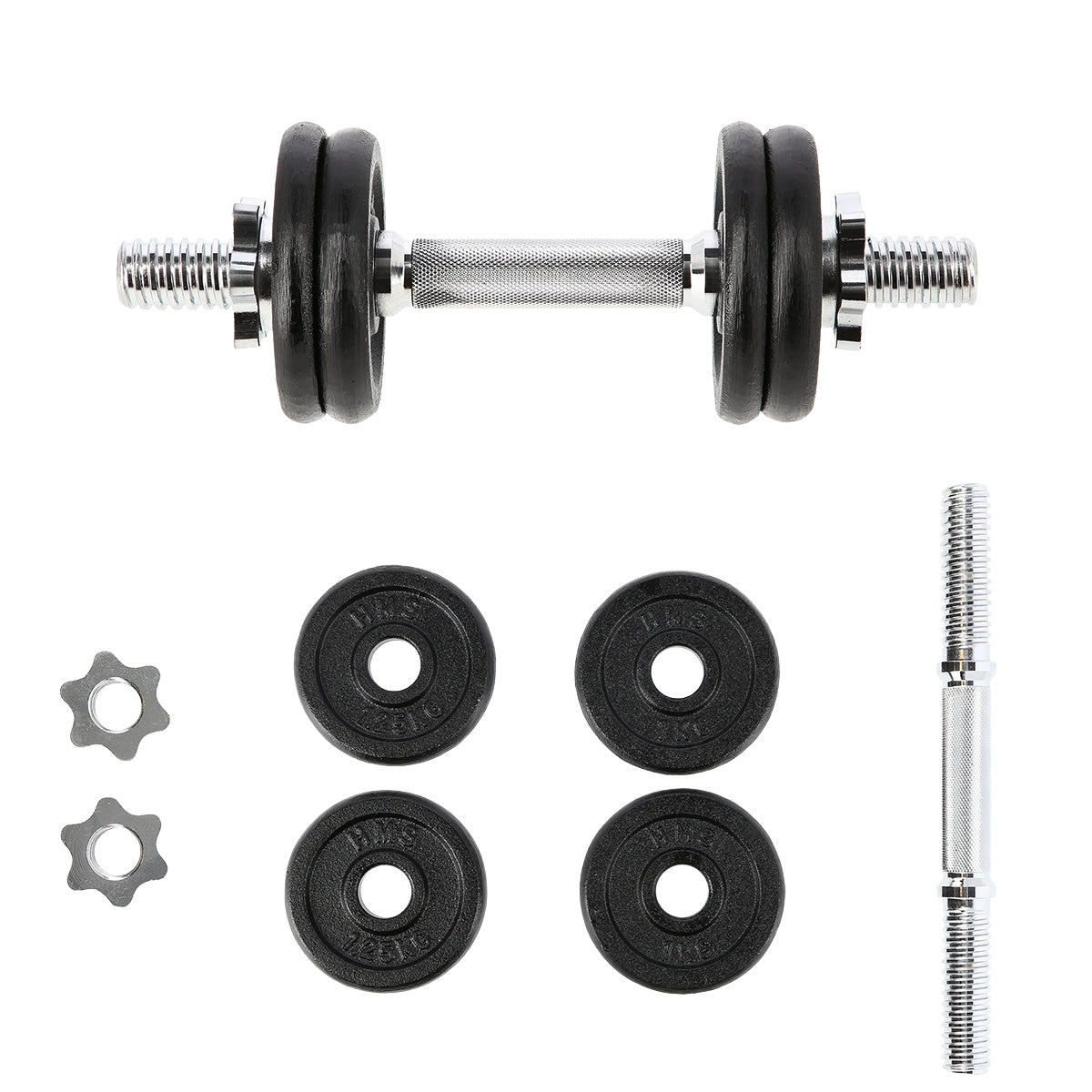 Cast Iron Dumbbell, 7 kg