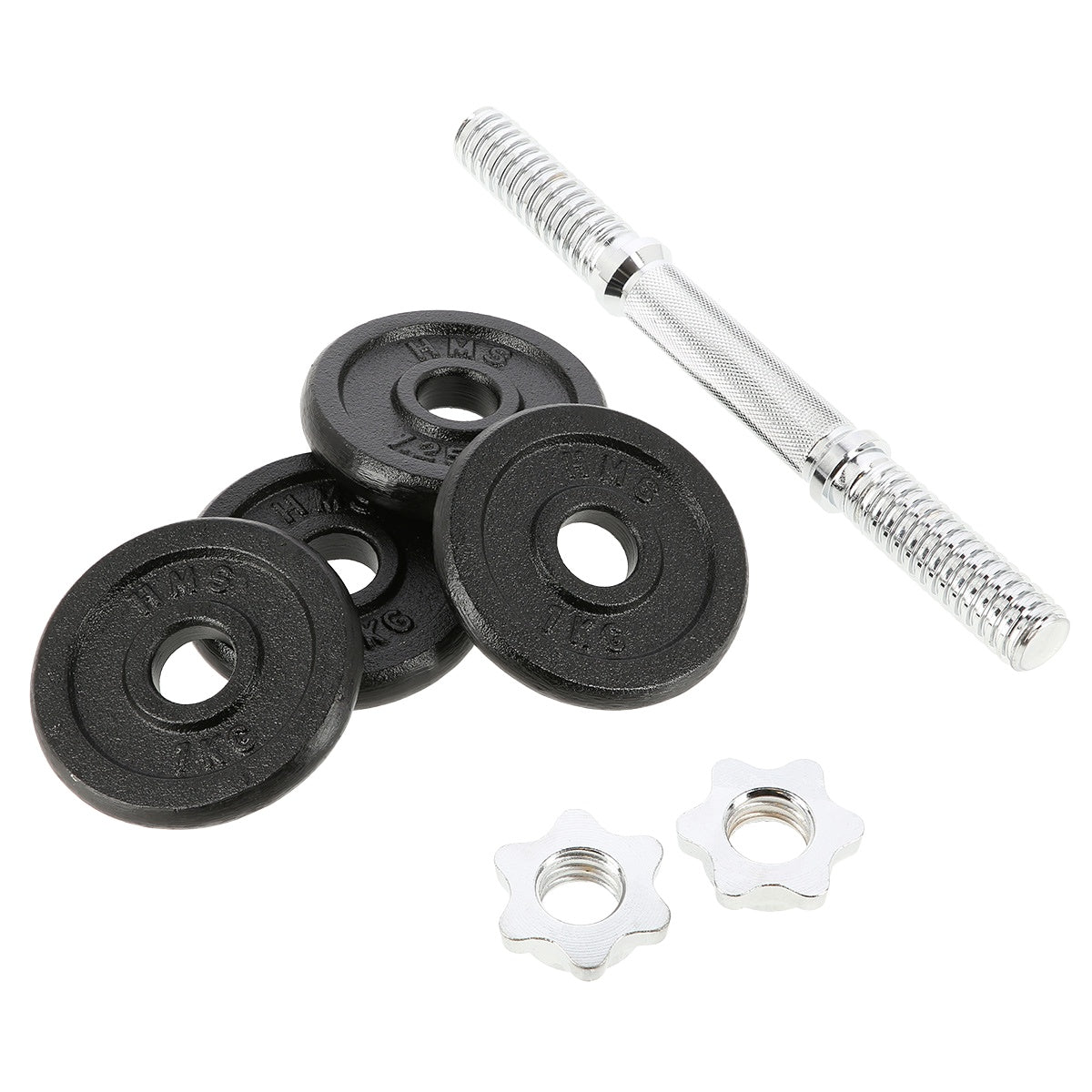 Cast Iron Dumbbells, 2x7kg, Set of 2