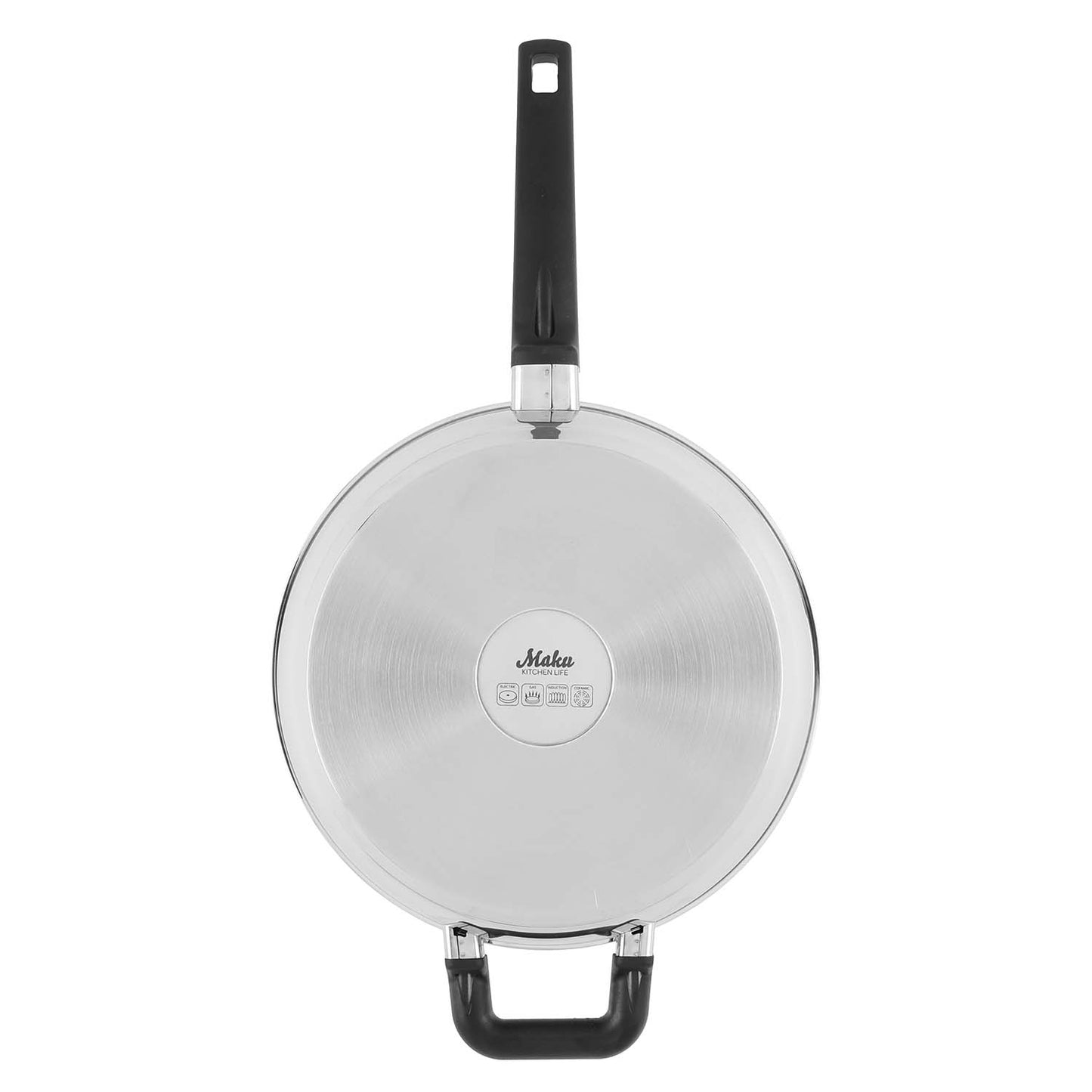 Cast Iron Skillet, 26 cm, 3.2L Capacity