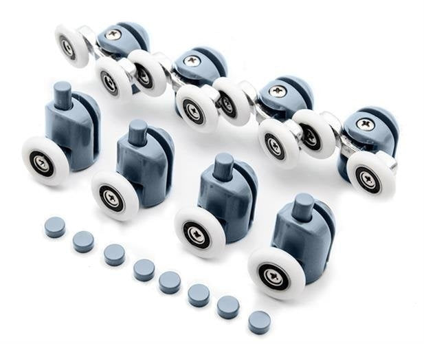 Casters for a shower cabin, set of 8 pcs. KK9646