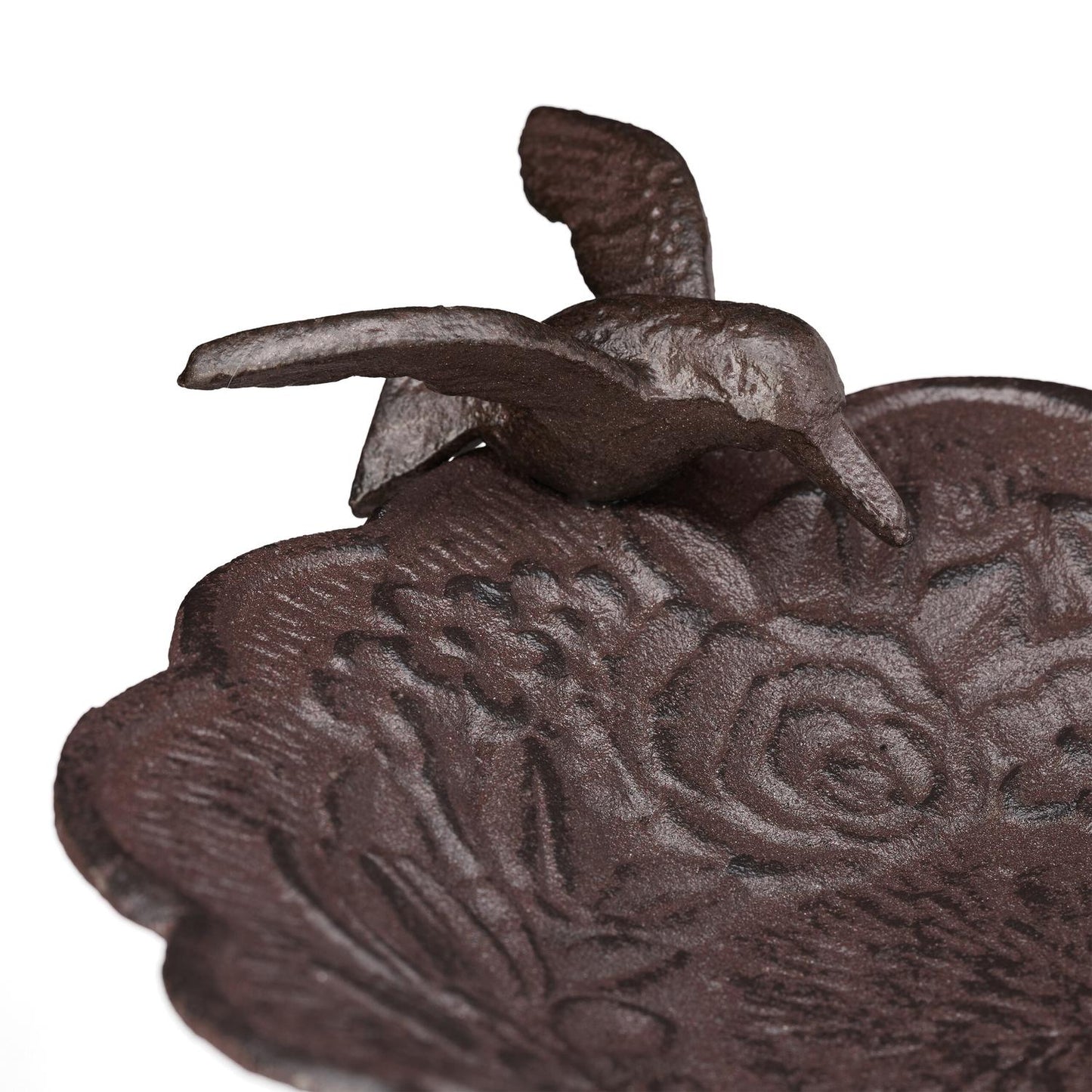 Cast iron bird bath
