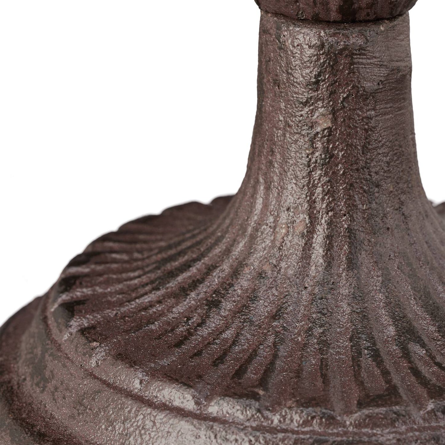 Cast iron bird bath