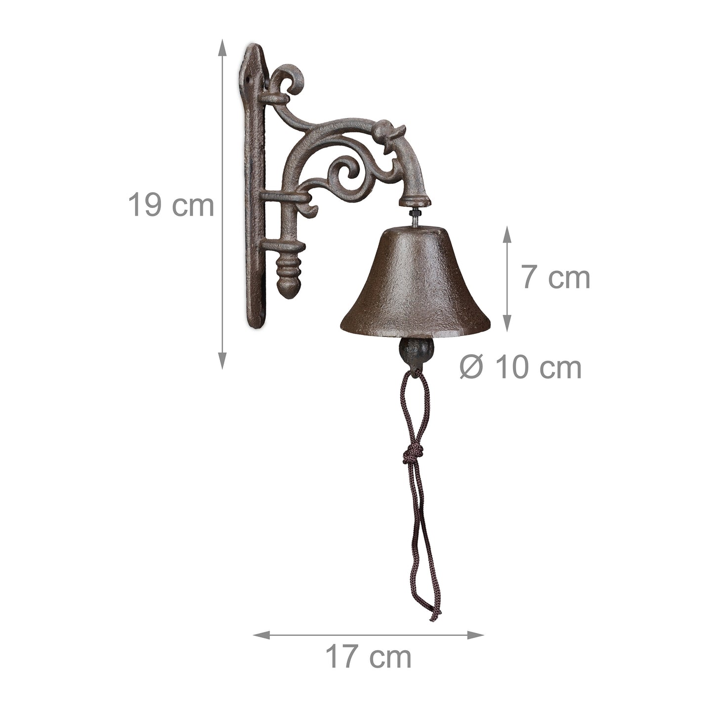 Cast iron doorbell