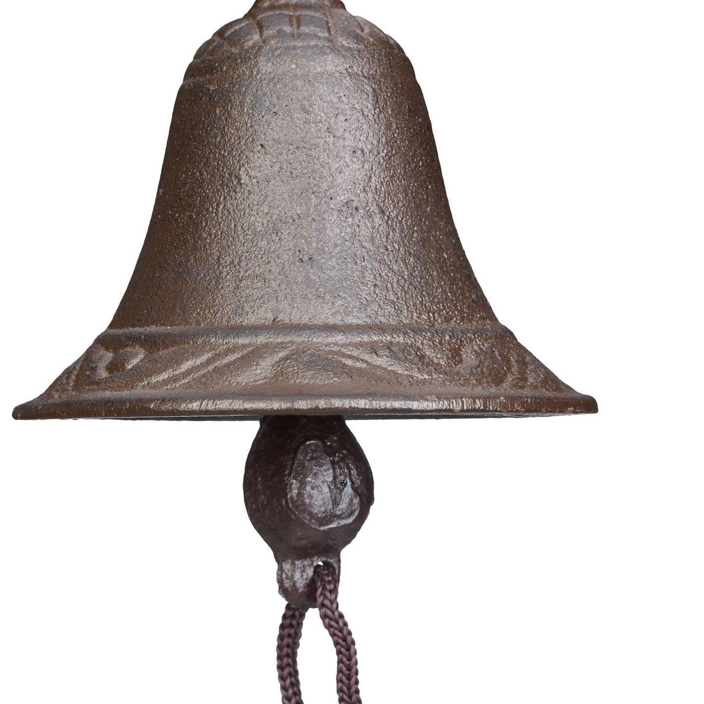 Cast iron doorbell with dog
