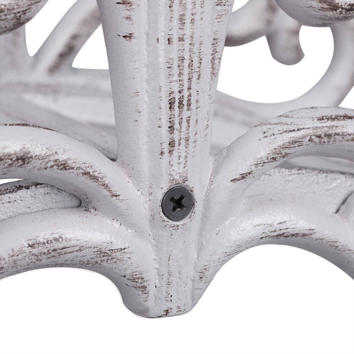 Cast iron hose holder for wall