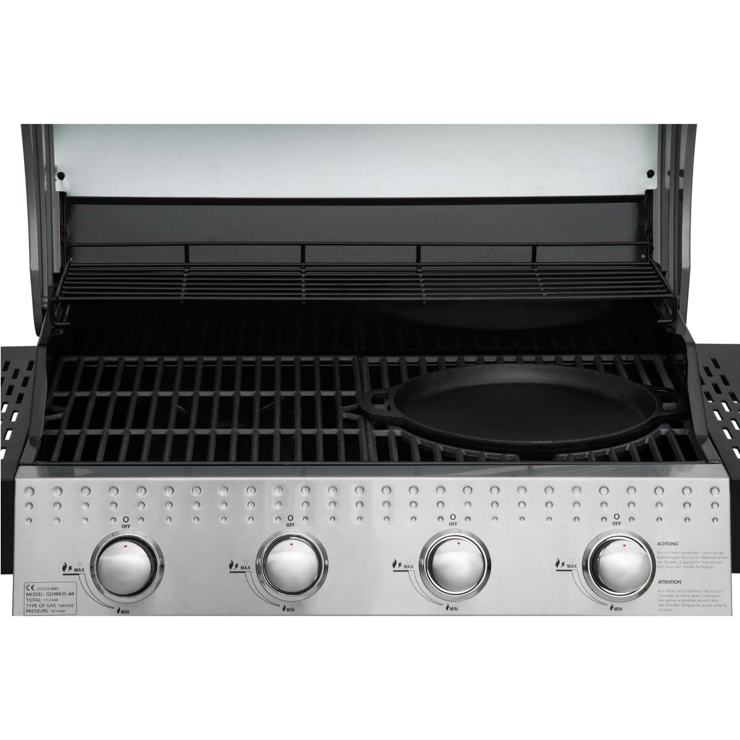 Cast iron pan Multigrill 30 cm