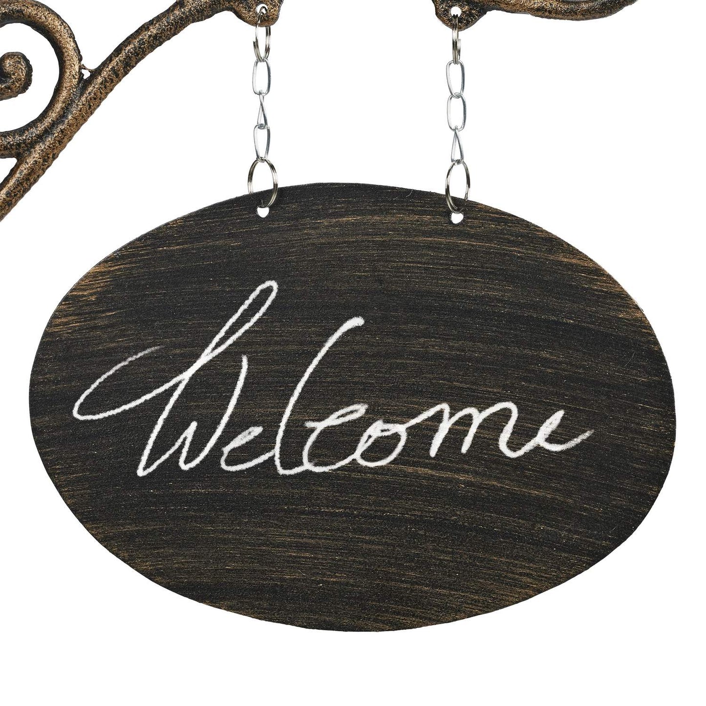 Cast iron wall sign for marking