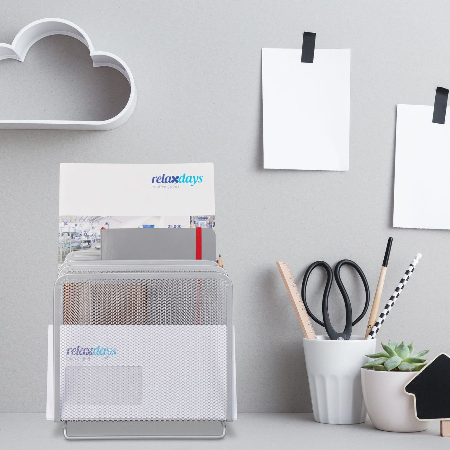 Catalog collector with 5 compartments