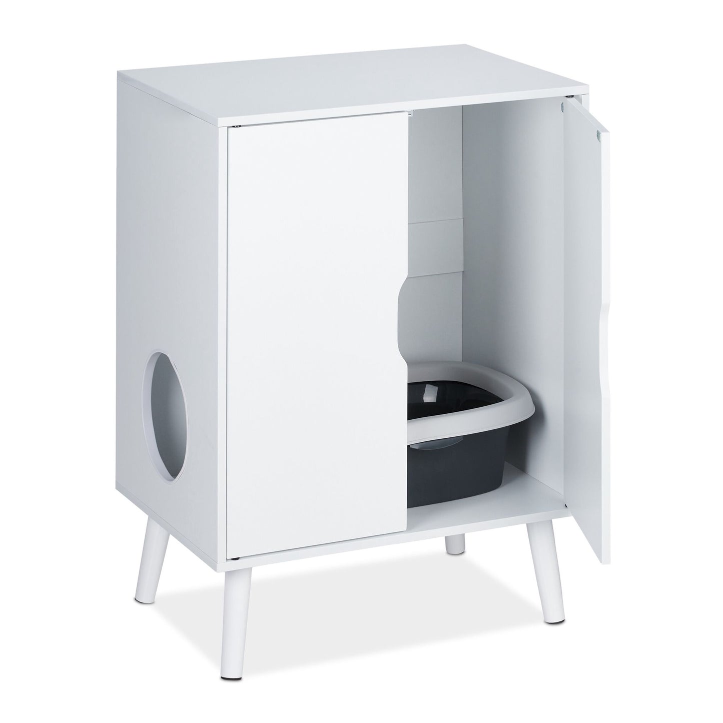 Cat cabinet for litter box