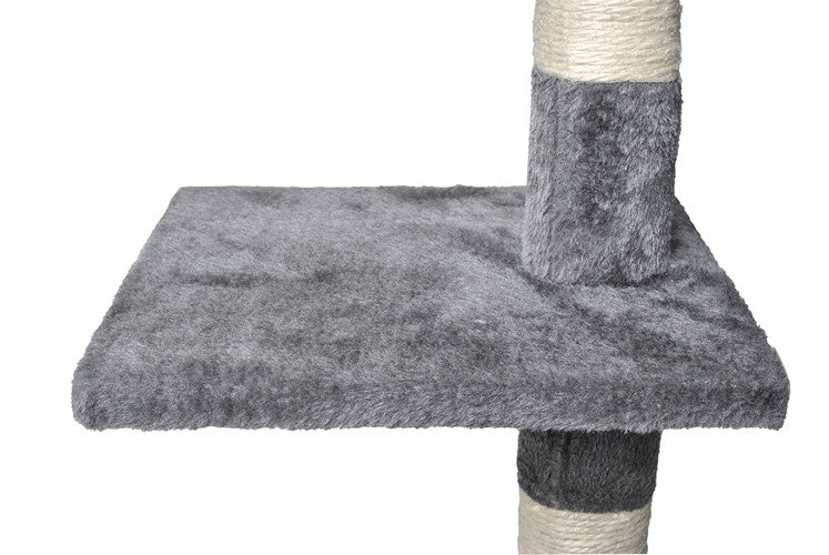 Cat tree 118 cm, gray