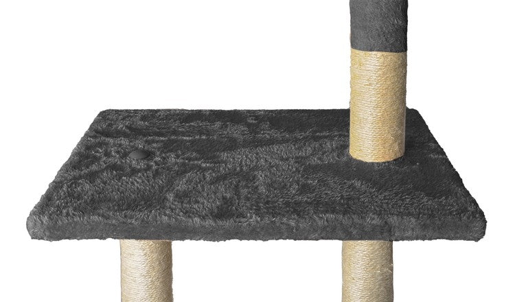 Cat tree 138 cm, gray