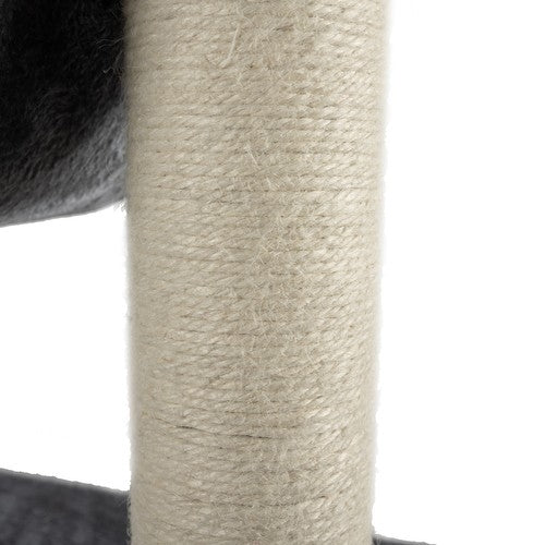 Cat tree 141cm gray Purlov 21713