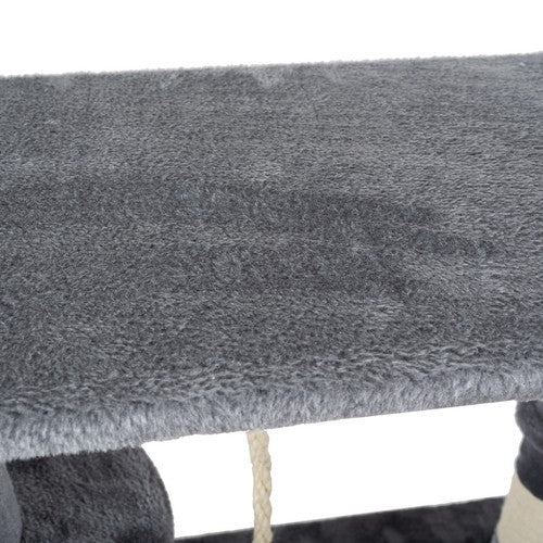 Cat tree 141cm gray Purlov 21713