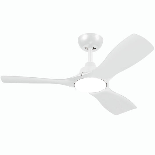 Ceiling Fan Light, Adjustable White LED, Ø106 cm, Remote-Controlled