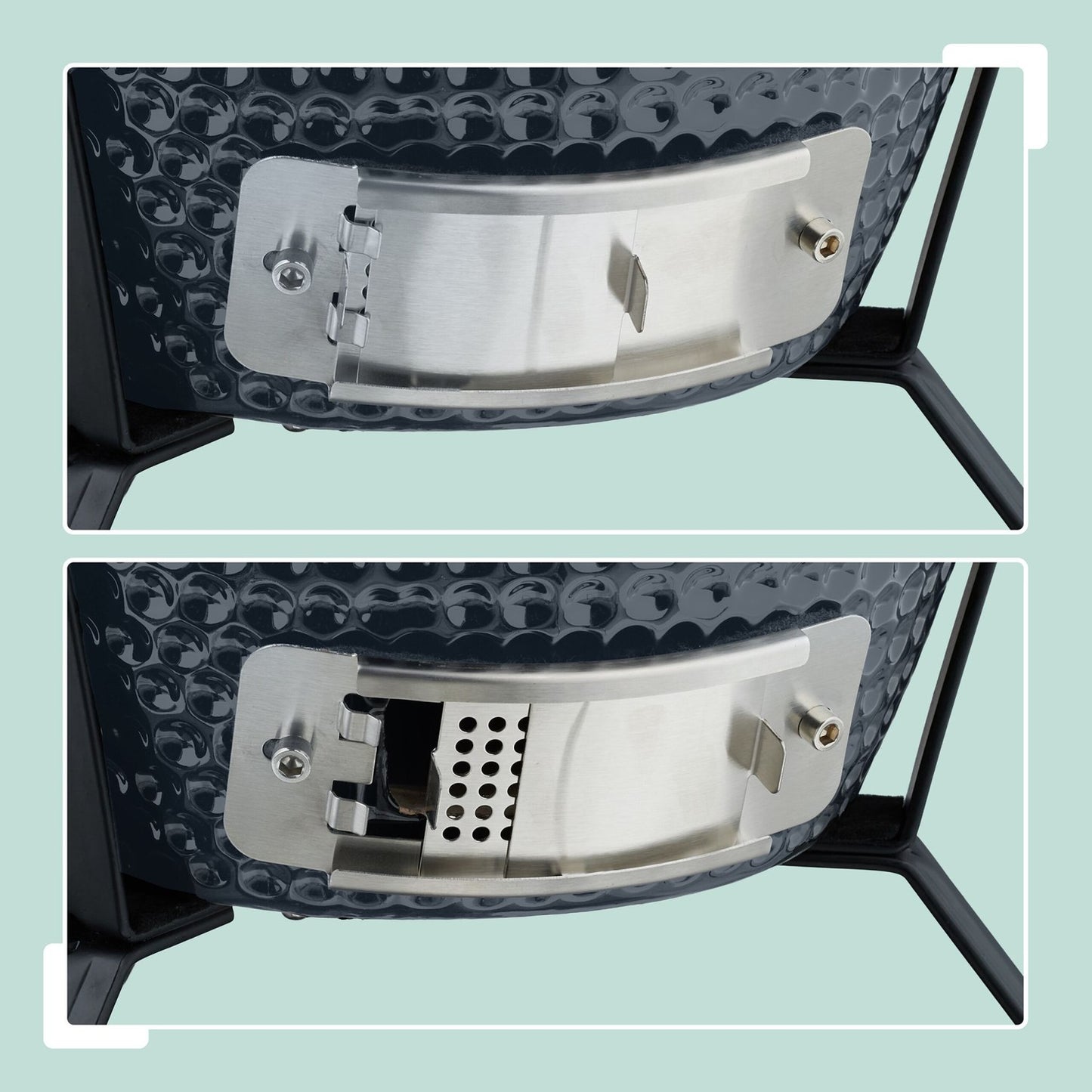 Ceramic Kamado Grill – Versatile for Grilling & Baking