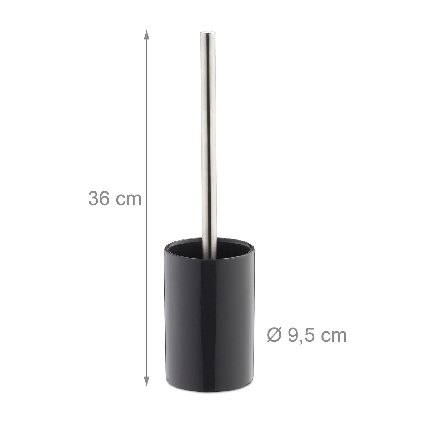 Ceramic toilet brush
