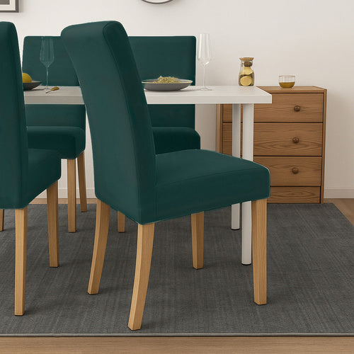 Chair Covers, 6-Pack, Bottle Green