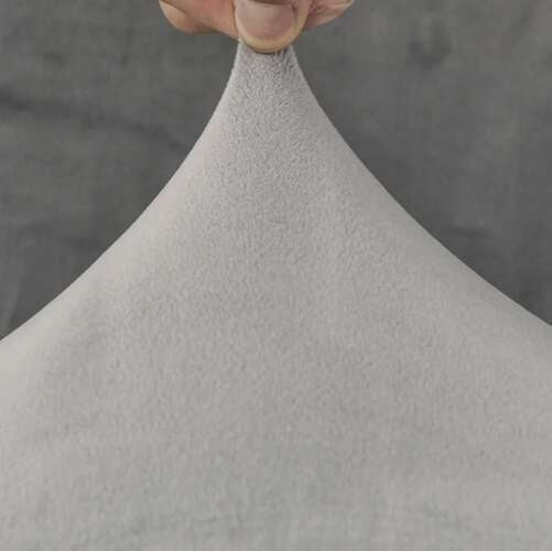 Chair cover - gray velvet Ruhhy 22979