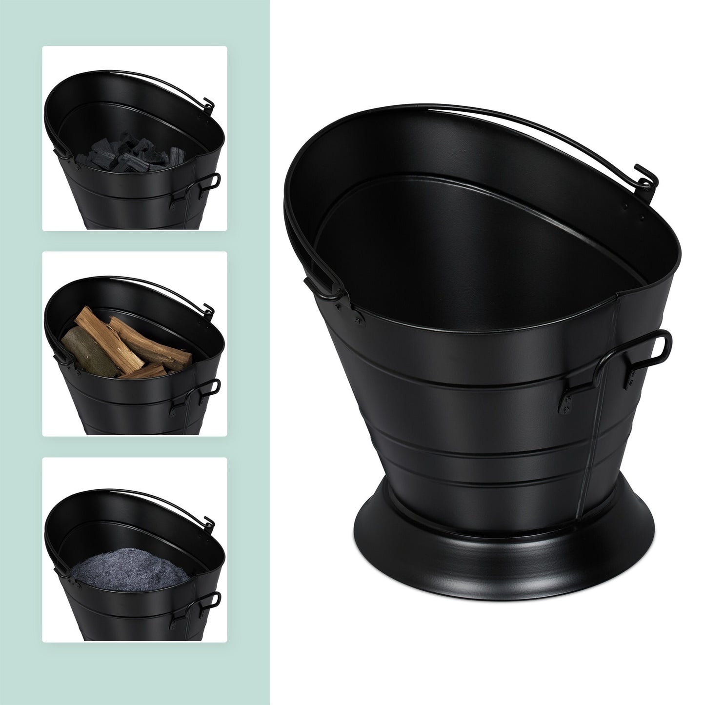 Charcoal basket with handle 6 litres