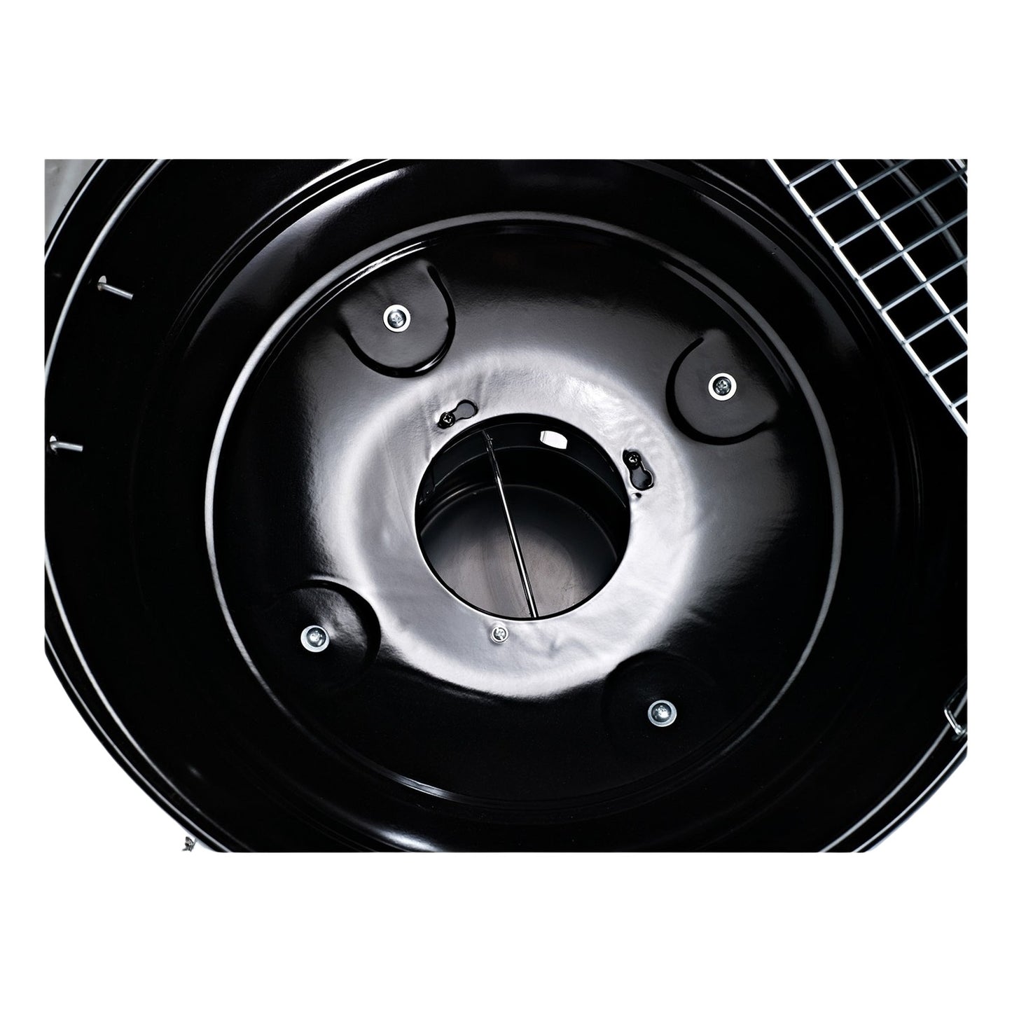 Charcoal grill with ash catcher, 57 cm diameter