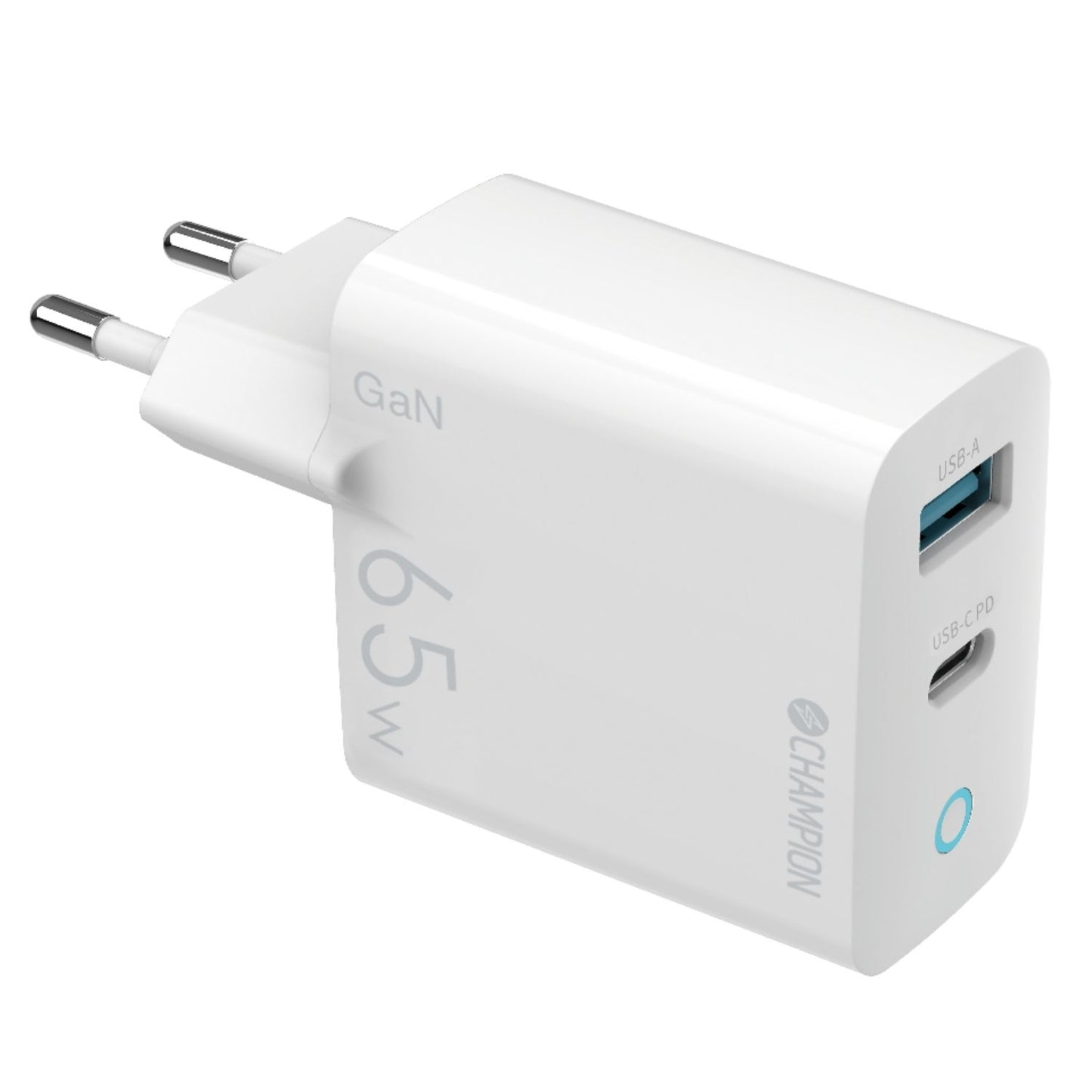 Charger 65W GaN QC/PD White