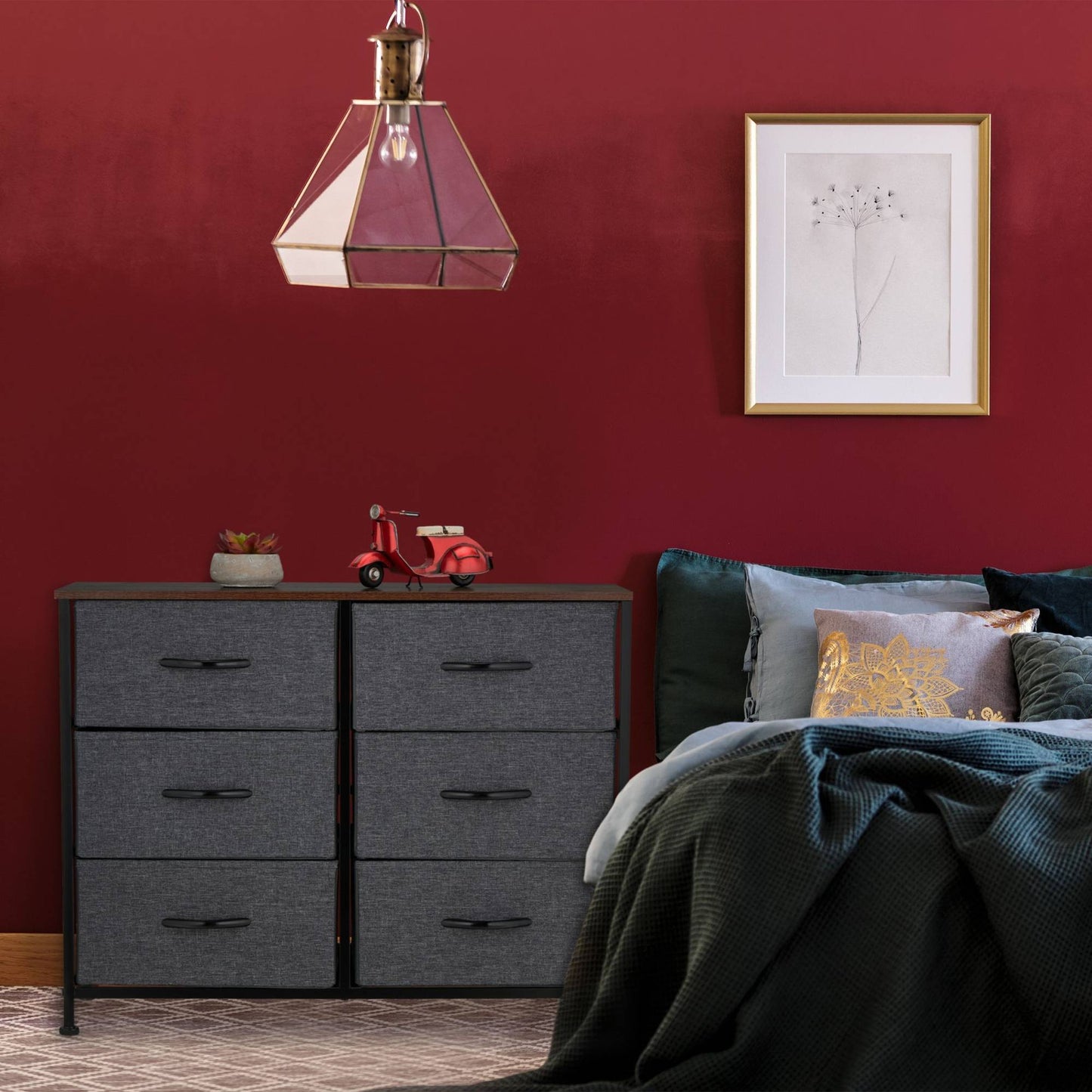Chest of 6 drawers