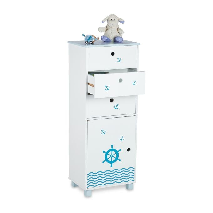 Chest of drawers children 3 drawers