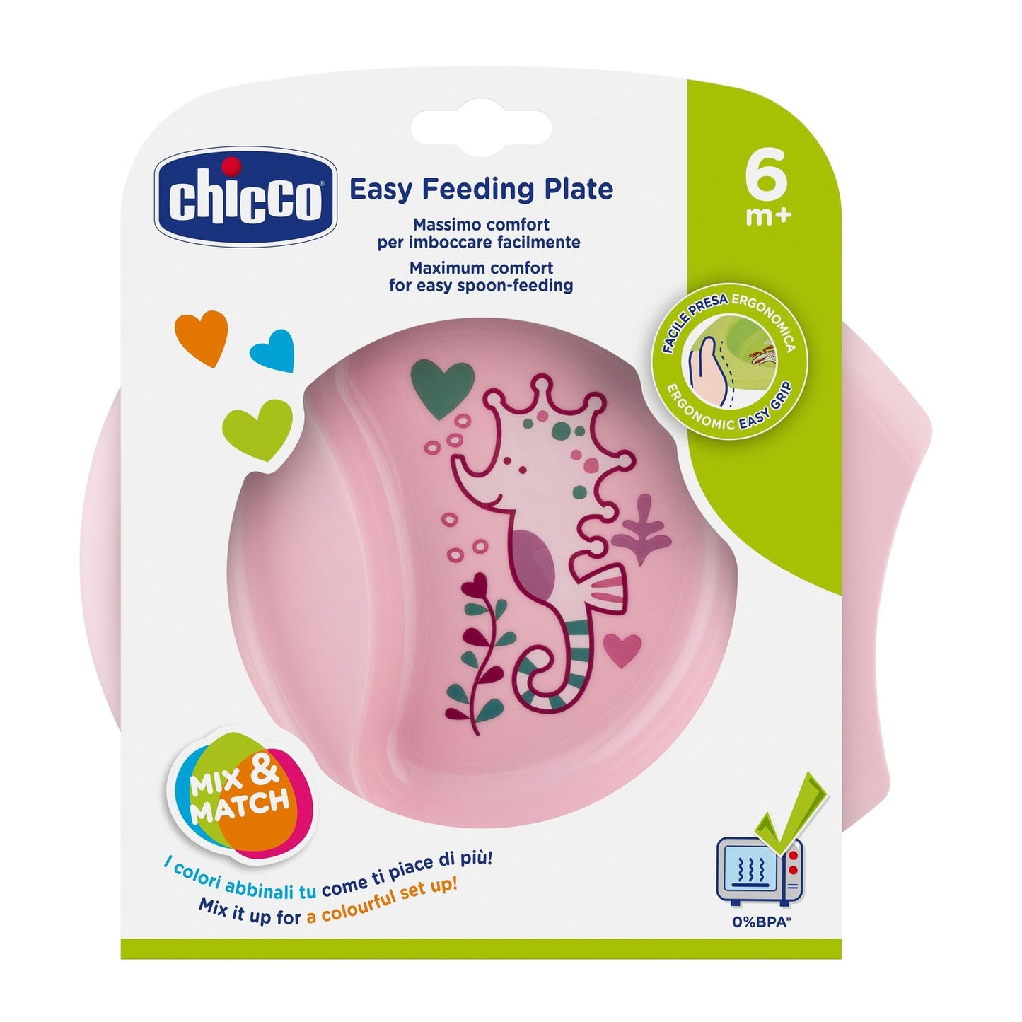 Chicco Feeding Bowl 6M+ Pink