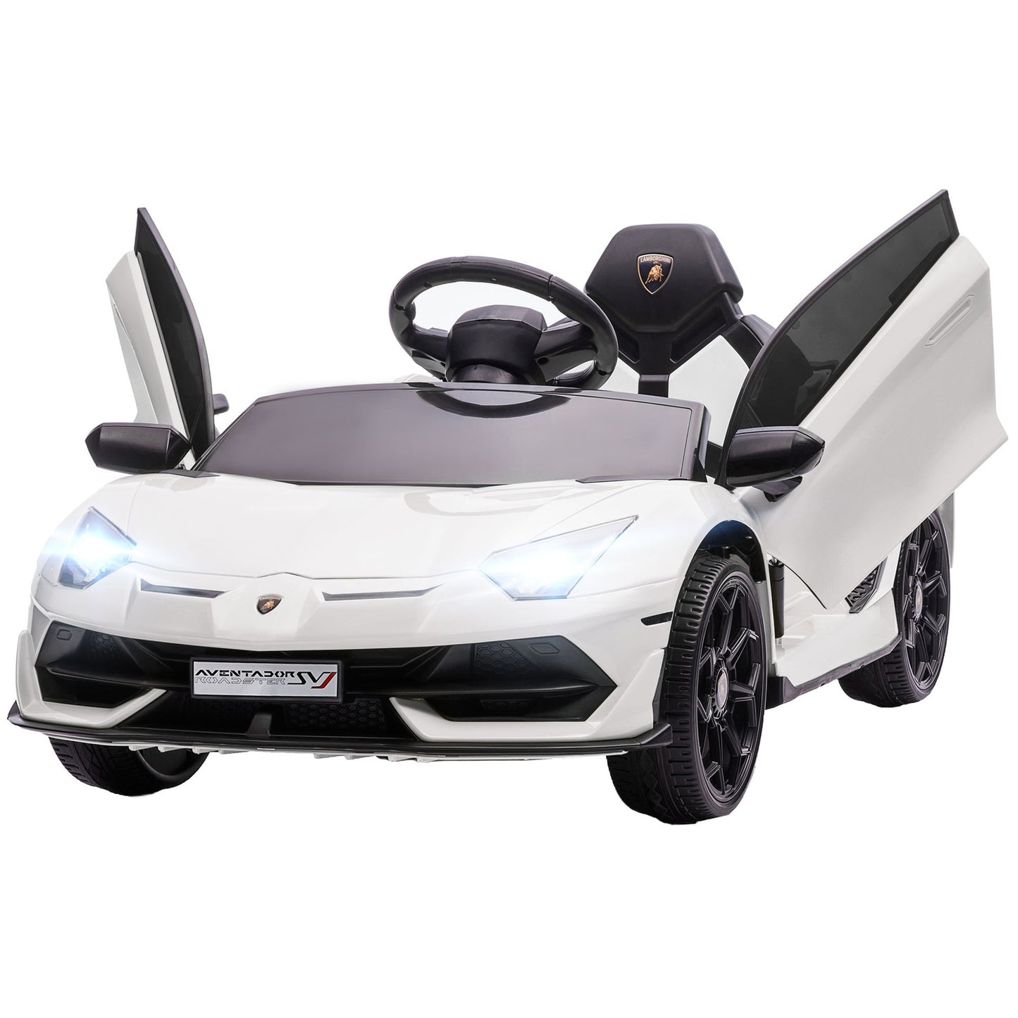 Children's 12V electric car with remote control, mp3 & lights