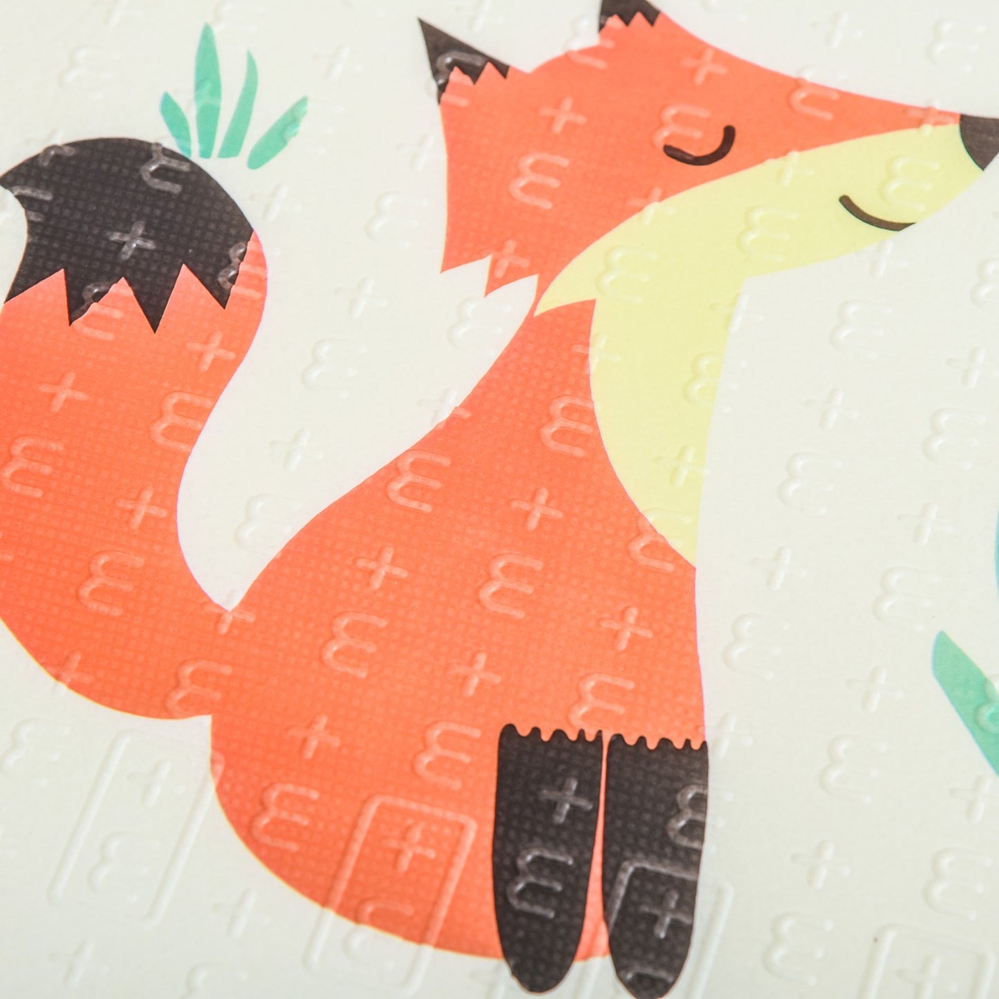 Fold-up playmat for children, Animal & Fish design, 200x150 cm
