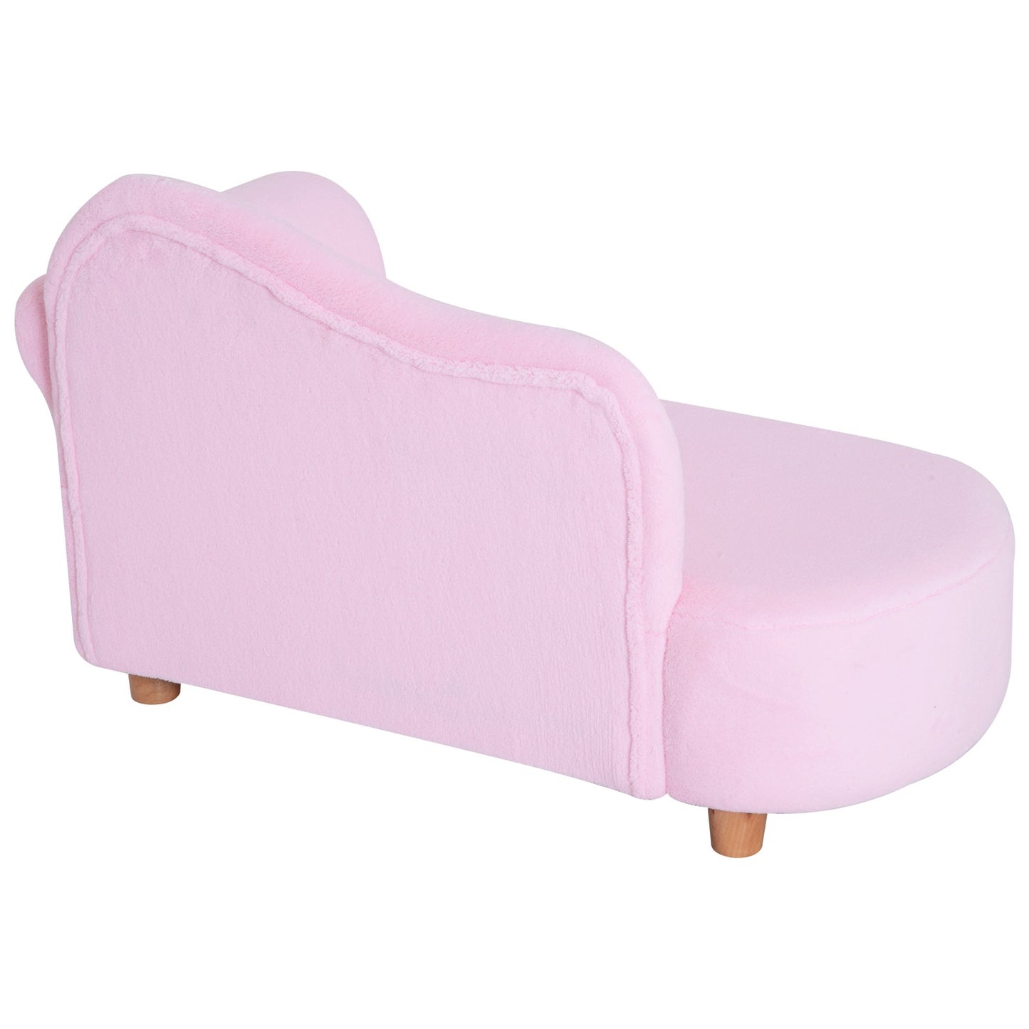 Pink mini chaise longue for children – Stylish and comfortable