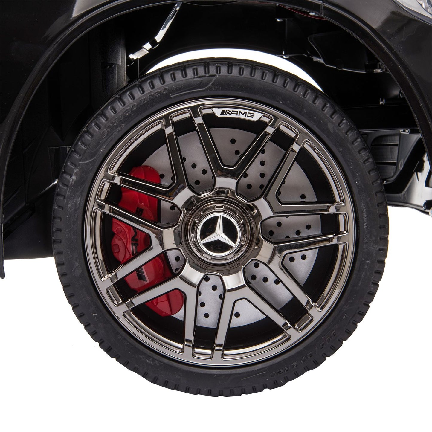 Electric Mercedes-Benz GLA45 passenger car with remote control