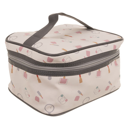 Children's 17-Piece Wooden Cosmetic Set with Bag